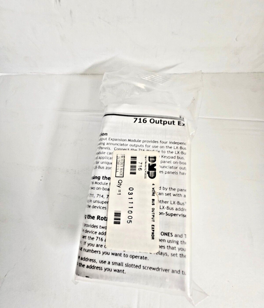 DMP 716 4 Wire Output Expansion Module NEW