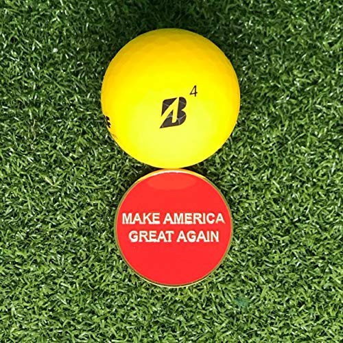 Golf Ball Mark- Make America Great 1.5", Multicolor