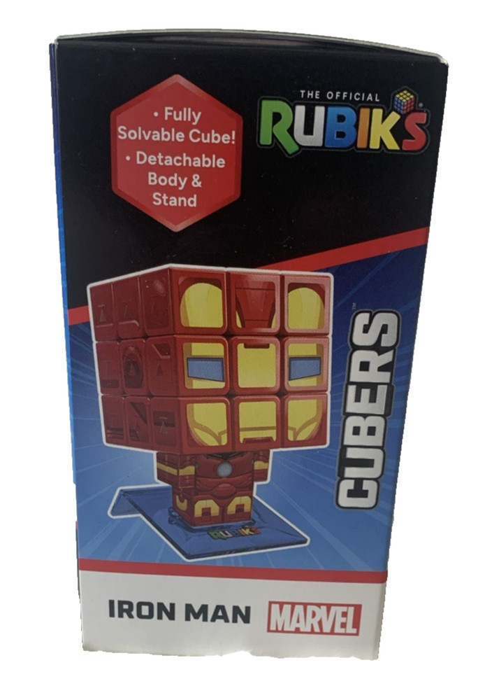 Cubres Rubiks Iron Man Marvel New In Pkg