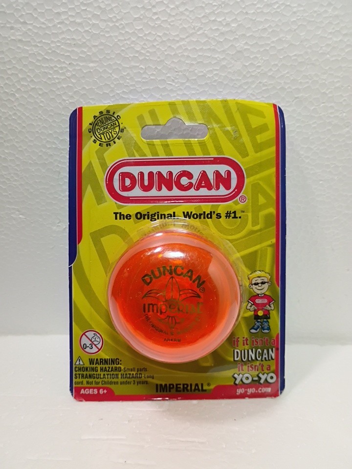 Genuine Duncan Imperial Yo-Yo  ORANGE