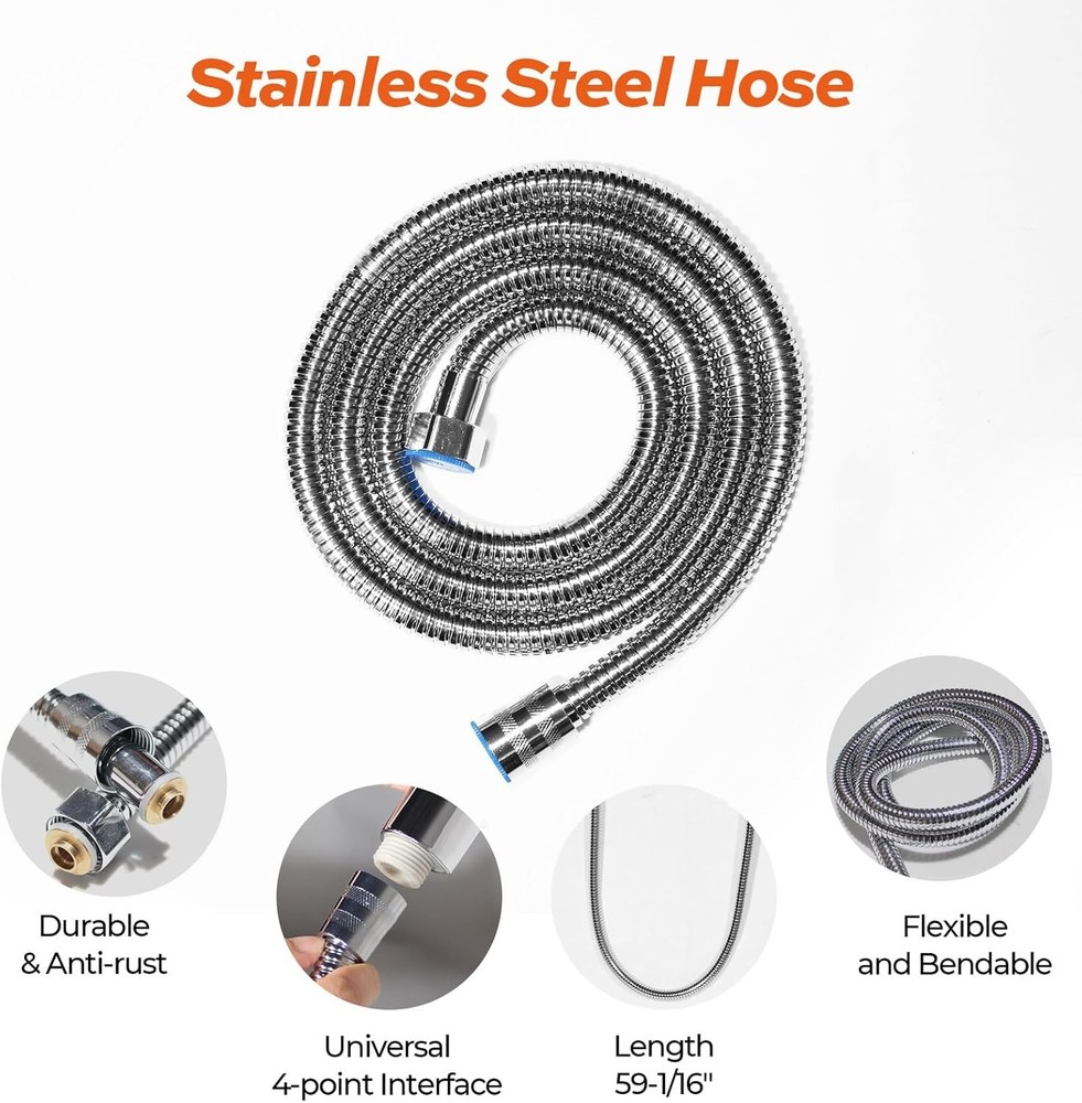 MIZUDO Tankless Water Heater Indoor 80,000 BTU 3.6 GPM & Vent Set/Wall Thimble