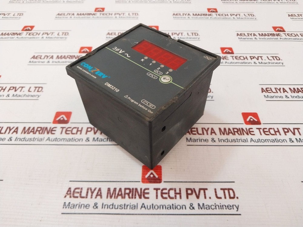 CONZERV DM3210 Digital Panel Meter 300VAC 50/60HZ