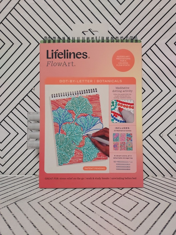 ♻️ Lifelines FlowArt Dot By Letter 🆕️