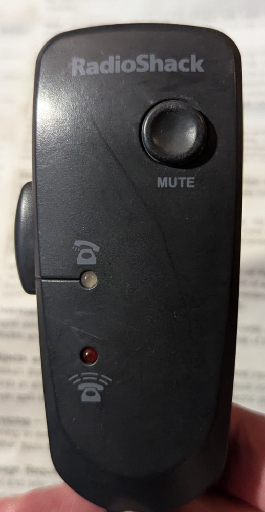 Radio Shack 43-2013 Hands Free Headset Control Module Direct Connect