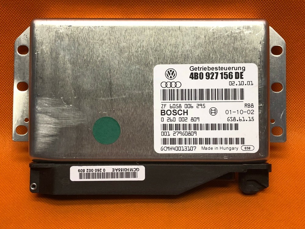 PLUG & PLAY 02 AUDI A6 3.0 TRANSMISSION CONTROL MODULE 4B0927156DE TCM TCU