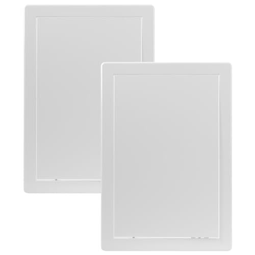 8x12 Access Panel - Pack of 2 - Easy Access Doors - ABS Plastic - Access Pane...
