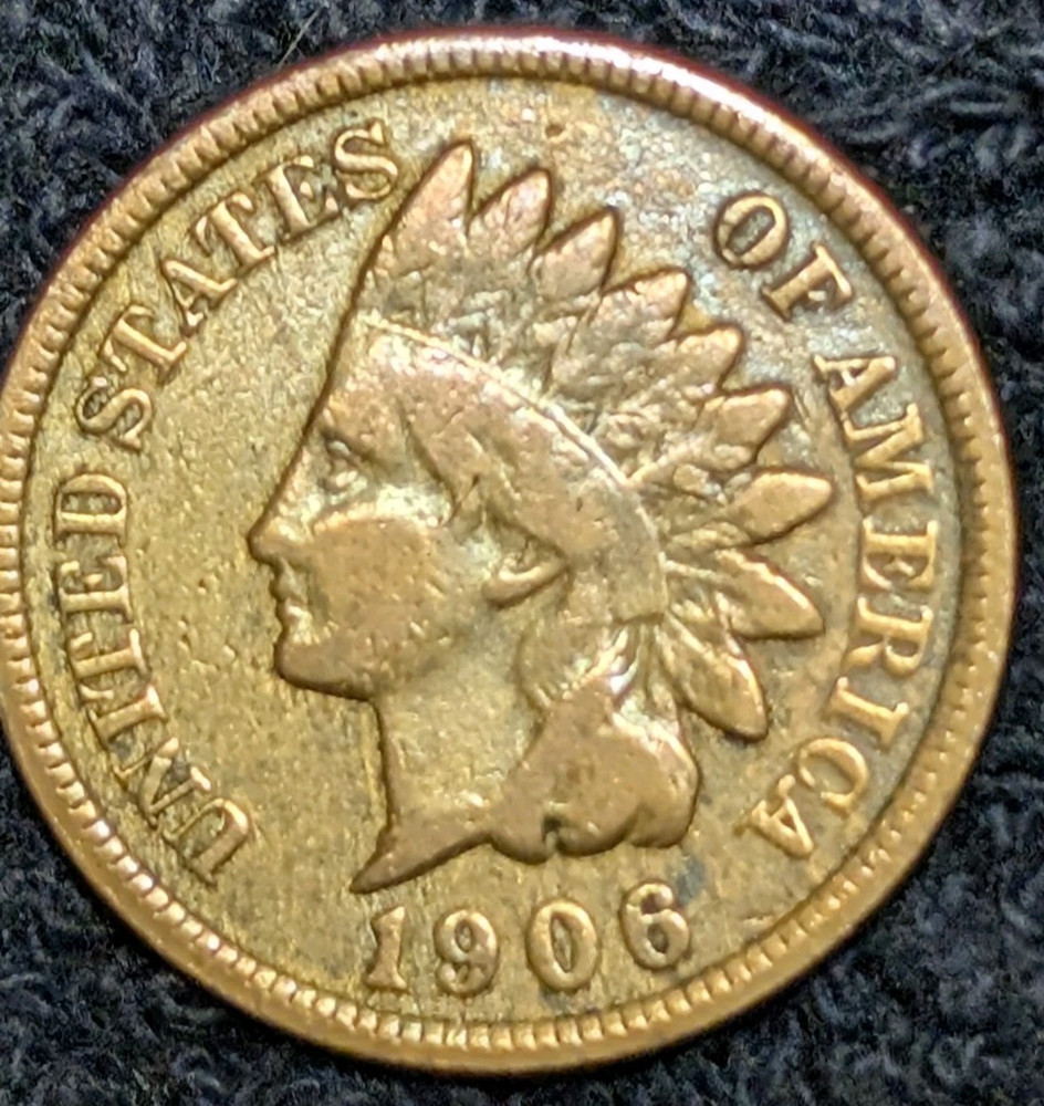 1906 Indian Cent Penny