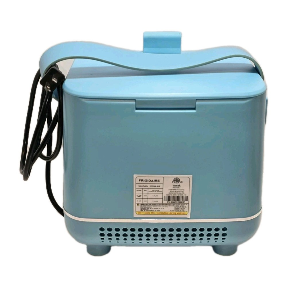 Frigidaire Retro Mini Fridge Blue Portable Cooler EUC ❄️✨