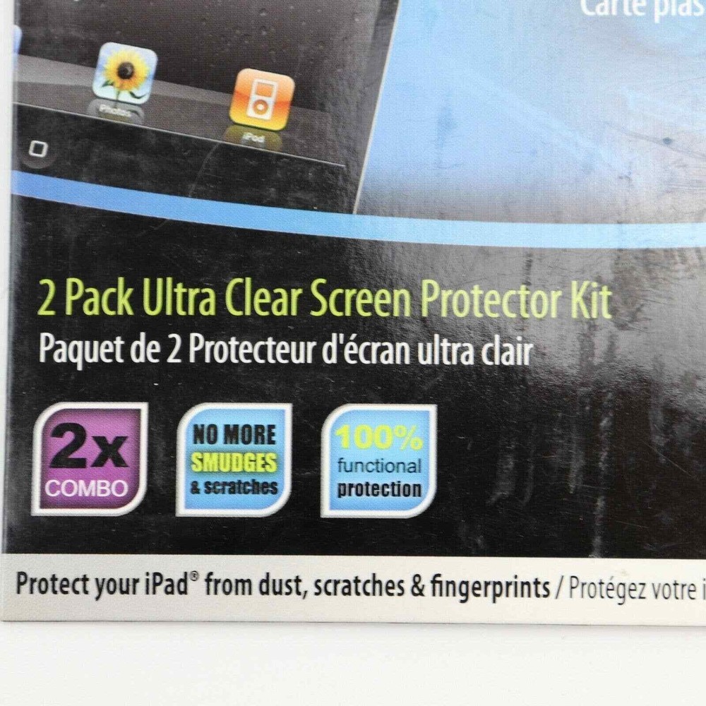 Xtreme 2 Pack Ultra Clear Screen Protectors for iPad Mini Guard Combo