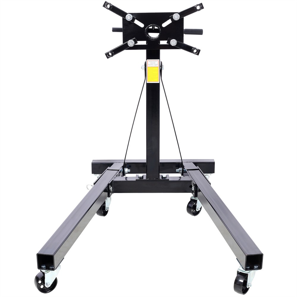 Foldable Engine Stand 2000LBS Capacity 360° Rotating Adjustable Steel Hoist
