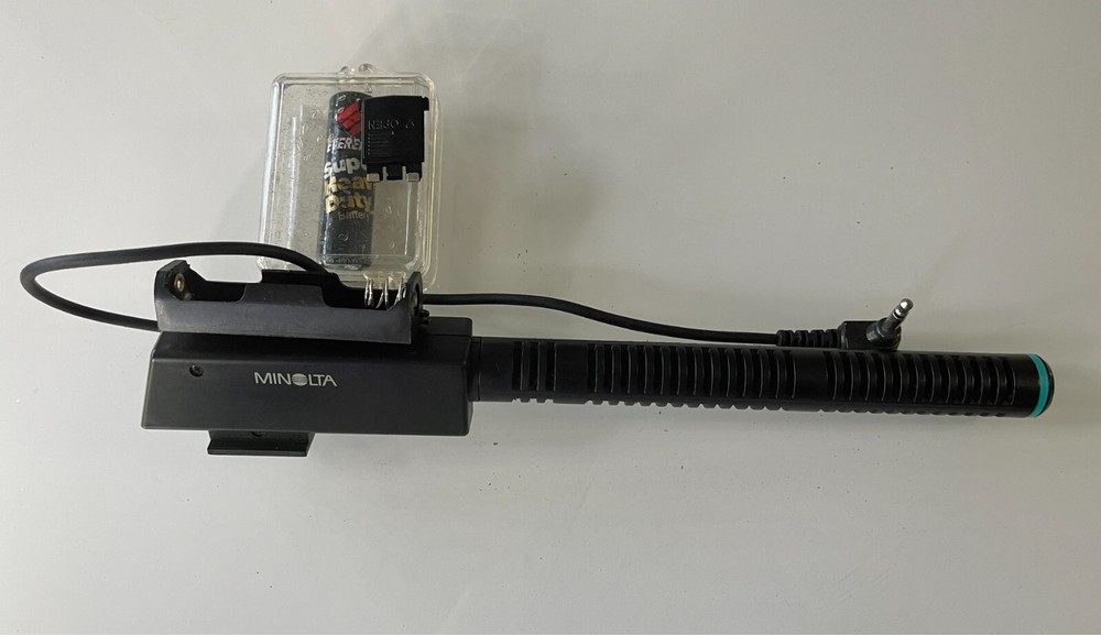 Minolta DM-1 Unidirectional Microphone Unused