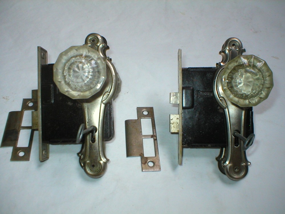 Antique Door Hardware Set