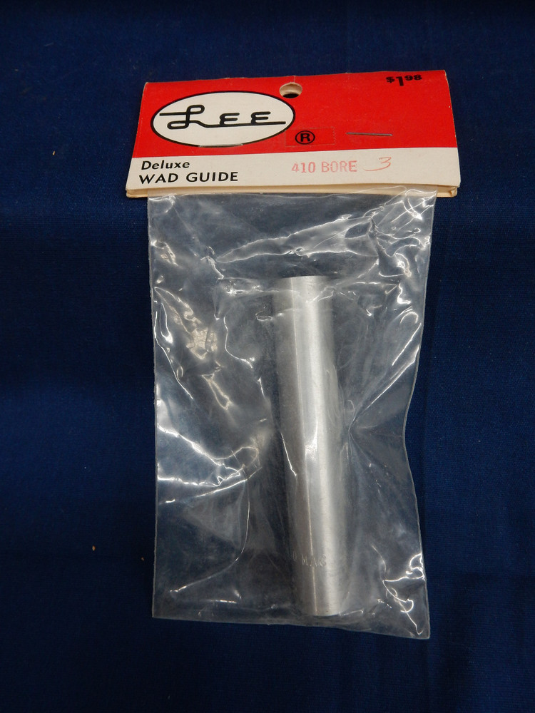 NOS Lee Custom Engineering Deluxe Wad Guide 410 Bore 3"