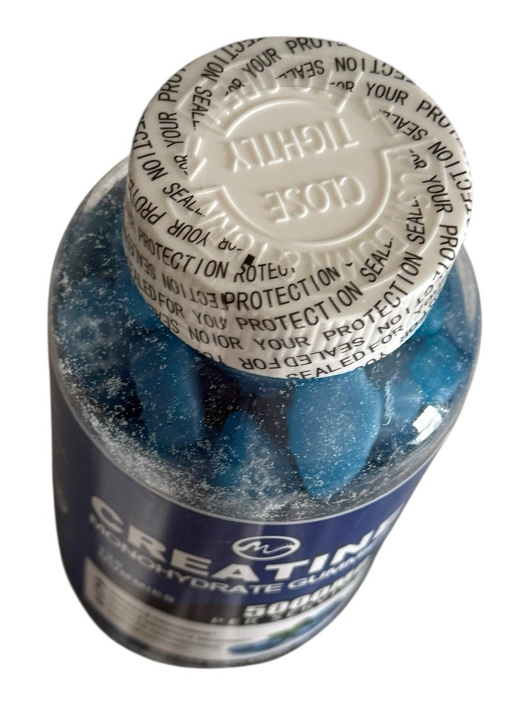 Creatine Monohydrate Gummies, 5000mg Per Serving - 120 Gummies - Ex: 3/27