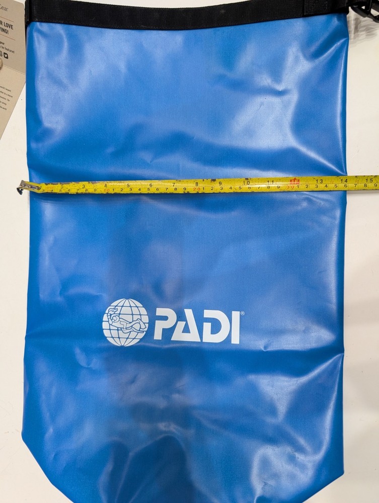 NWT Padi Blue Dry Bag