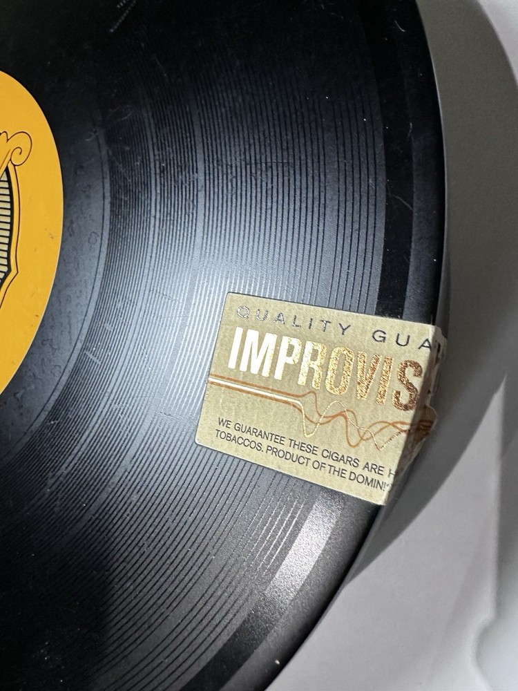 Record Album Cigar Box 2015 Classic Covers Empty Black