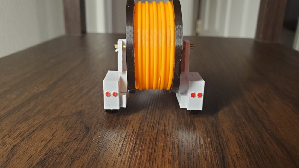 Custom 1/50 Scale Cable Reel Trailer