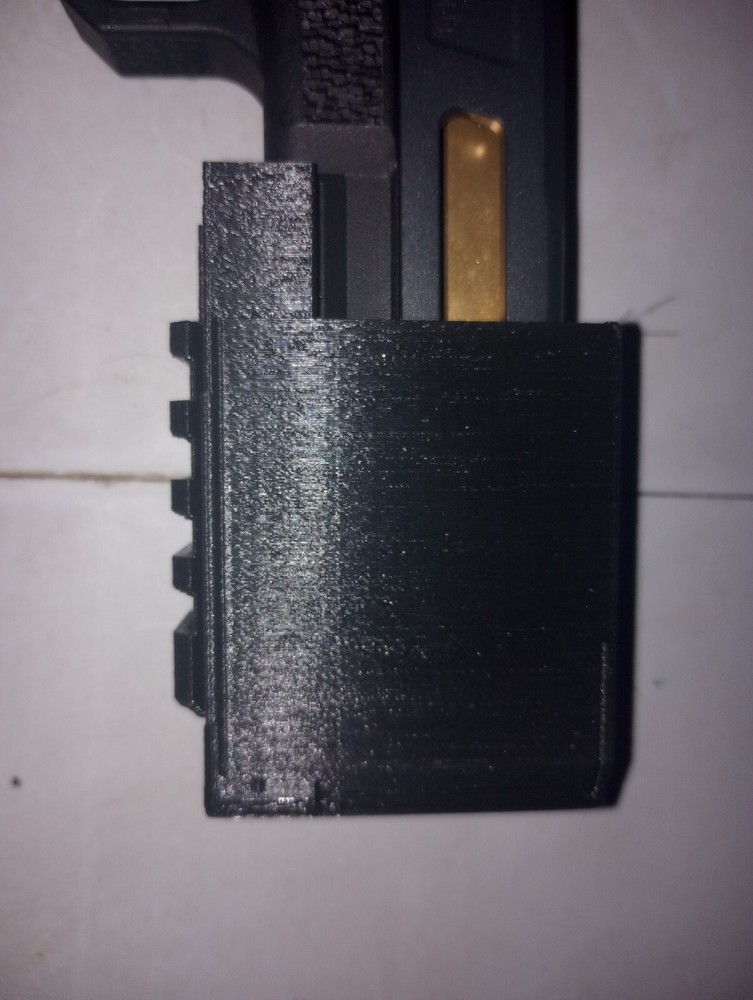 [3D Bro] Airsoft Glock 34 XTEK Muzzle Device - Tension Rail On *CHOOSE 1 DESIGN*