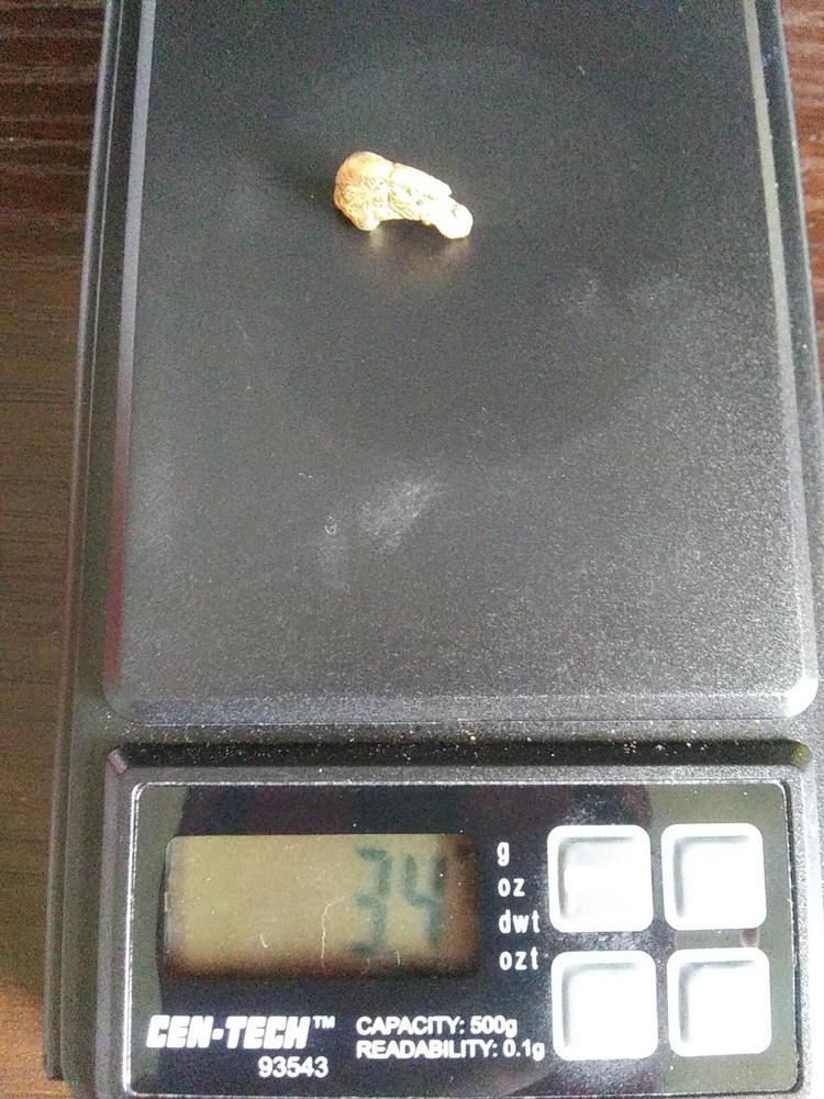 6.0g Natural Gold Nuggets - 4 Nuggets