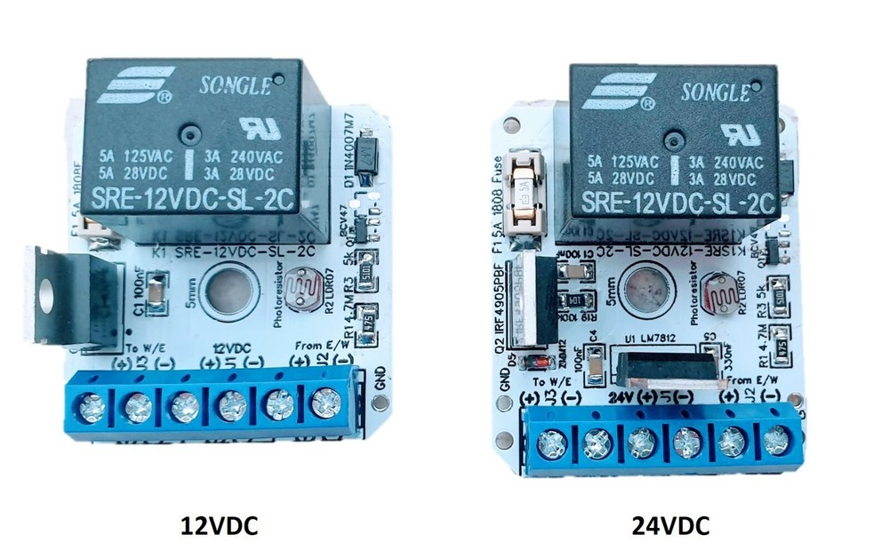 24V 5Amp West East Auto Sensor DIY PV Panel Sun Tracking Controller + Enclosure