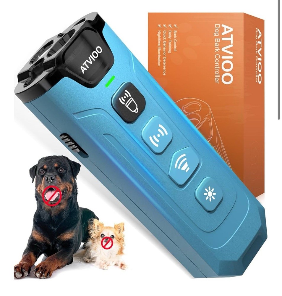 Anti Barking Device for Dogs – Humane Sonic Bark Control, Long Range & Safe, ...