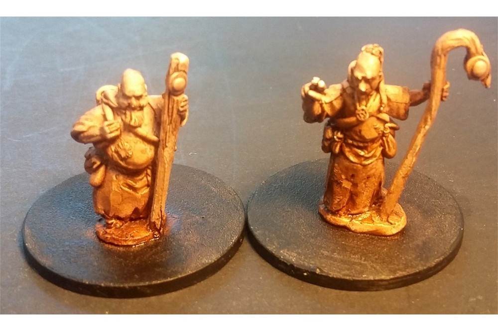 15mm Fantasy Monks (2 figures)