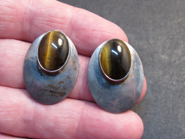 zuni earrings by Nancy Haloo