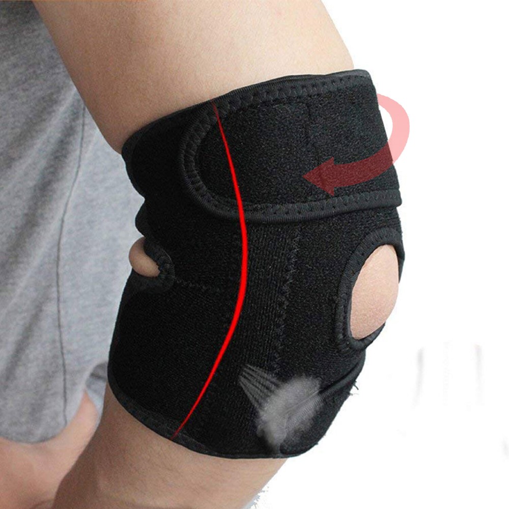 Adjustable Elbow Support Strap Padded Brace Tennis Compression Tendonitis Relief