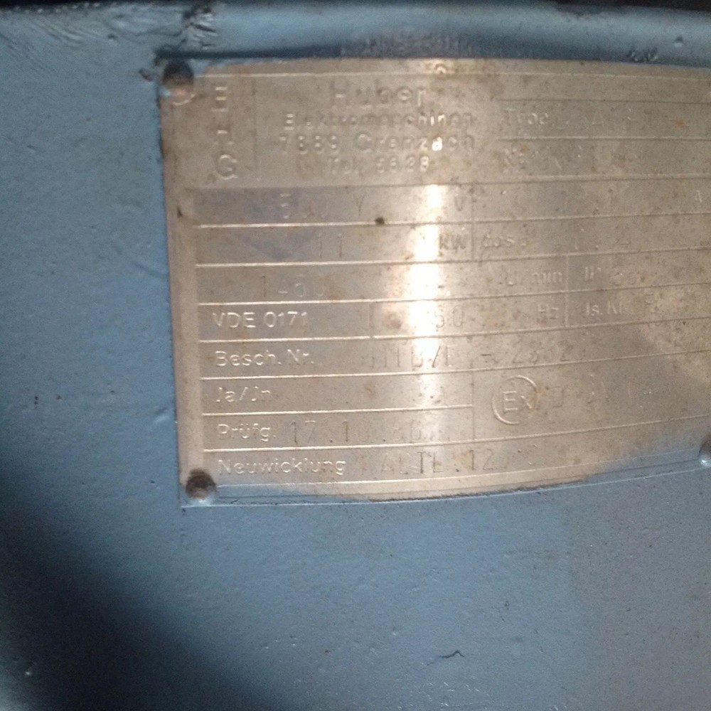 Westfalia Separator. Model KA-30-06-576, With Control Panel.
