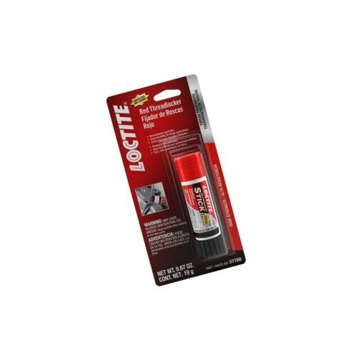 Loctite 511535 High Strength Threadlocker Stick (2 PACK), Red, 19-Gram