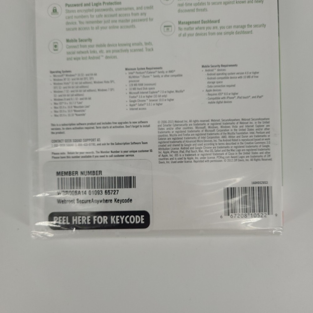 Webroot Secure Anywhere Internet Security Full Version for Windows & Mac