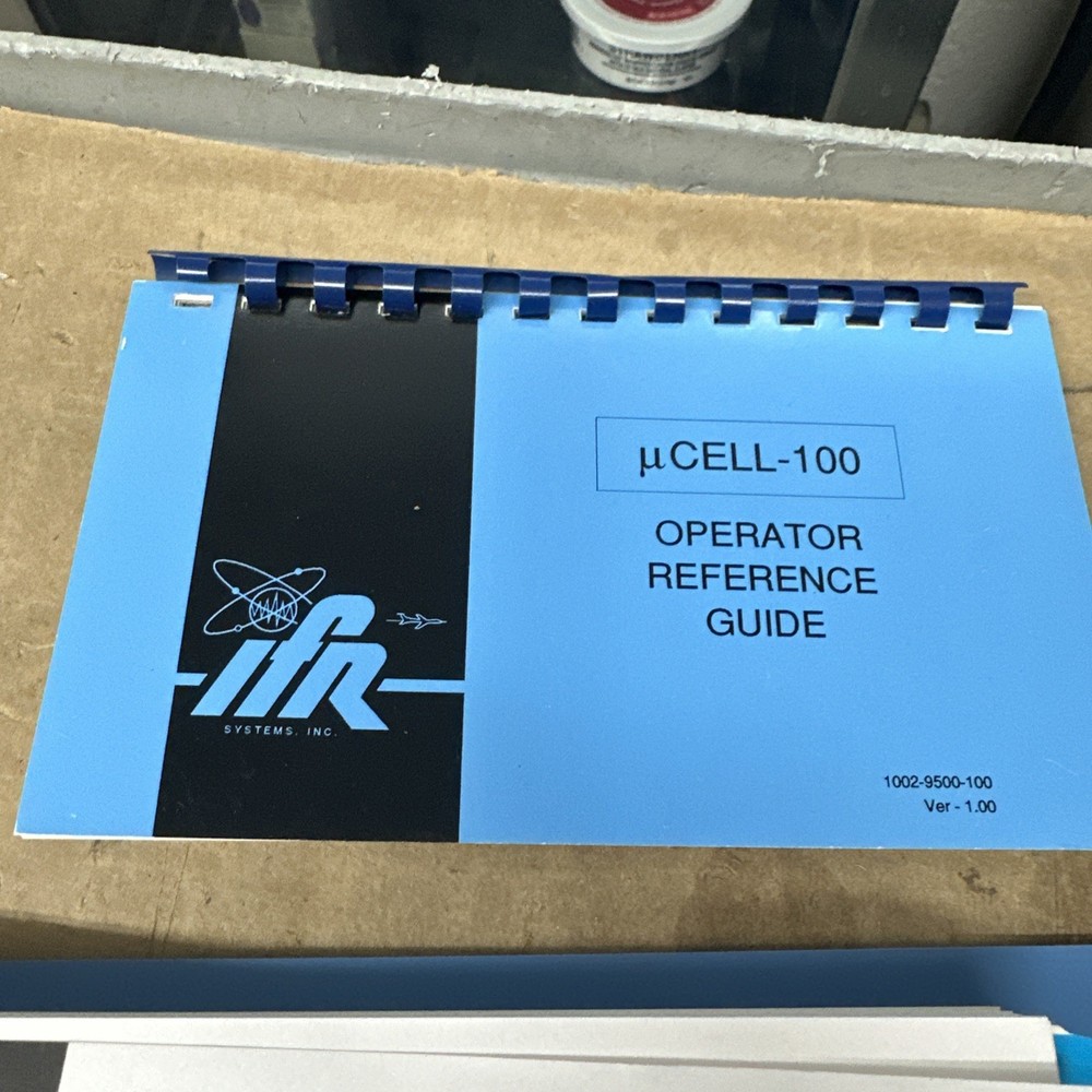 IFR -ucell -100Operation