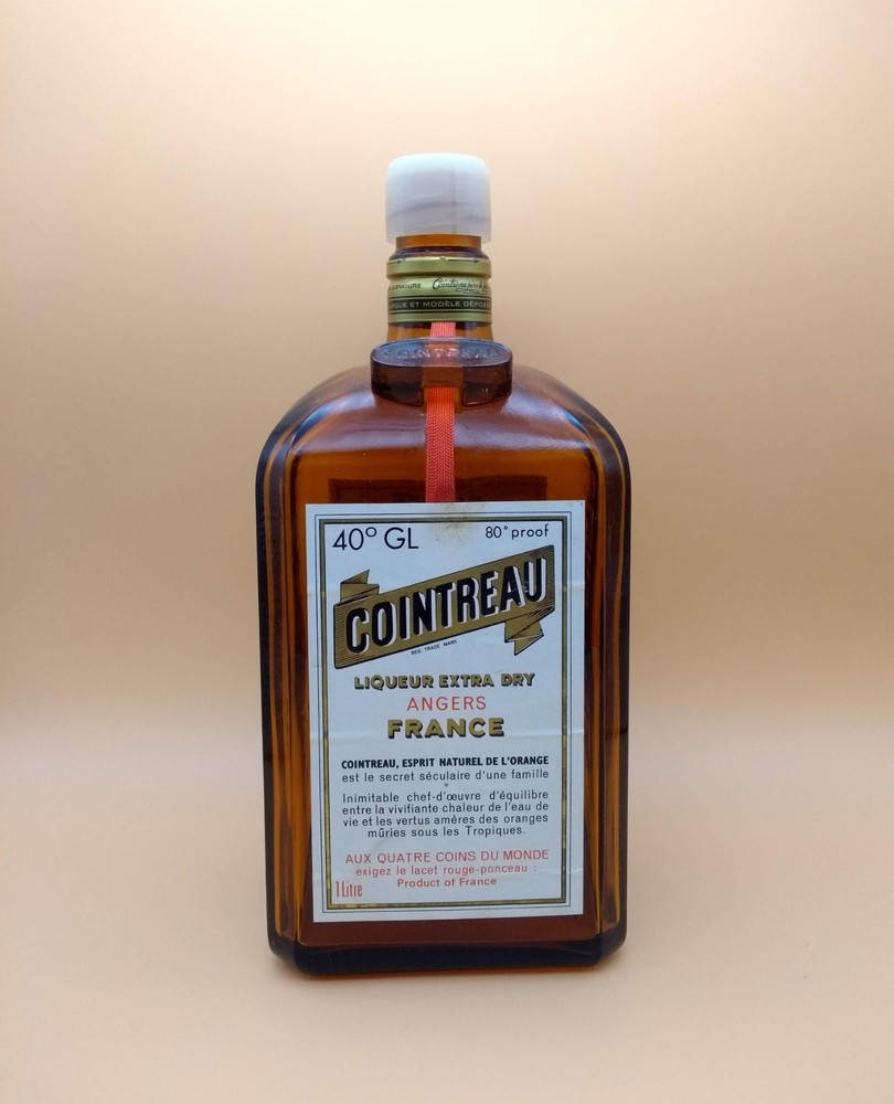 (empty) Cointreau liqueur bottle, 1 ltr