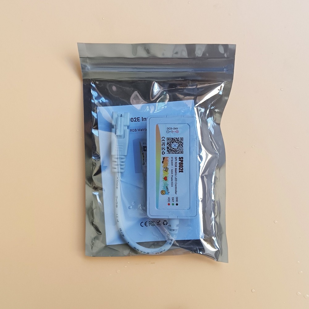 SP802E Controller Wifi Bluetooth App Addressable Display for 5V LED Panel Screen