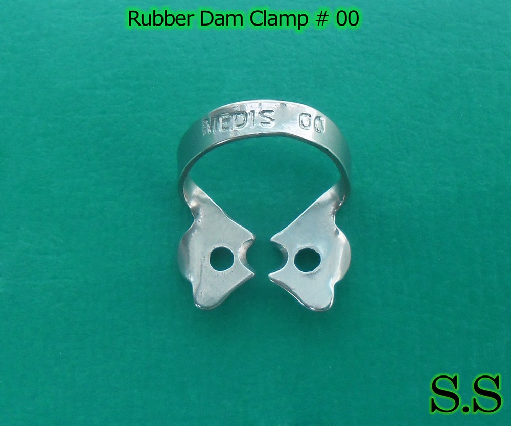 20 Pc Endodontic Rubber Dam Clamp # 00