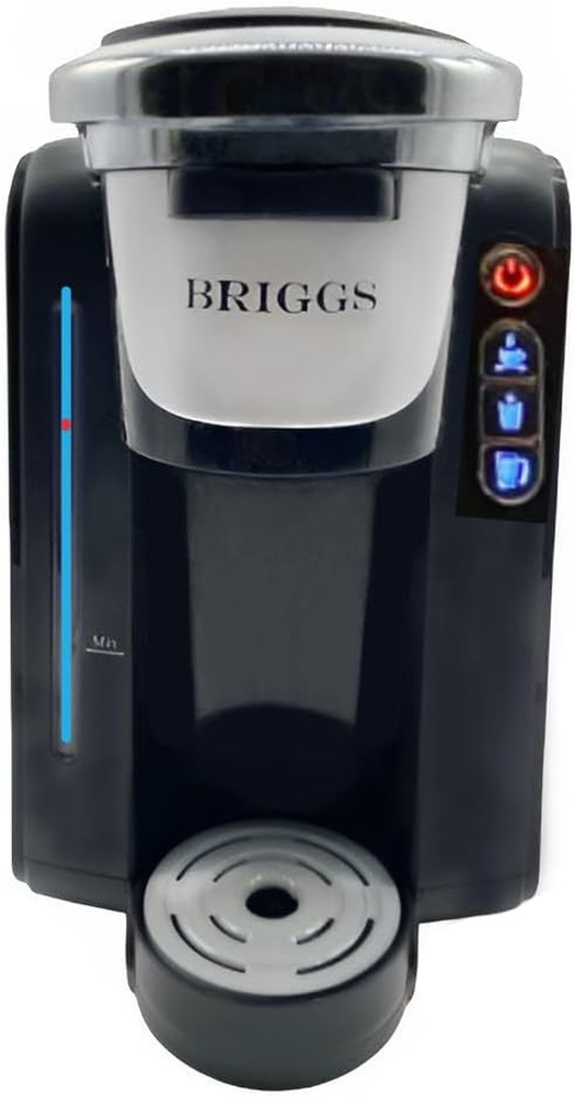 Briggs Eco-Friendly Soft Brew Coffee Maker - Programmable Stainless Steel
