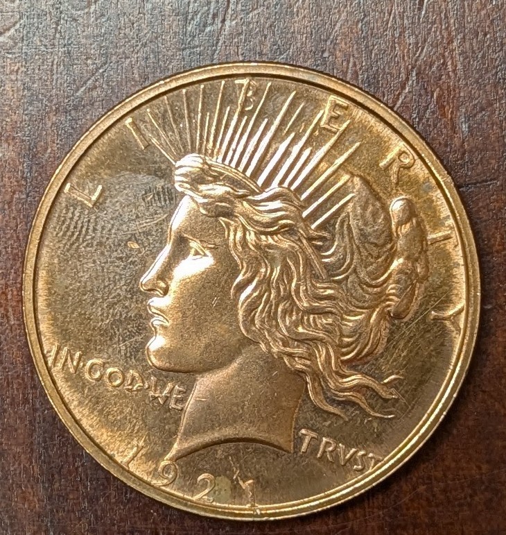 1923 Silver Peace Dollar