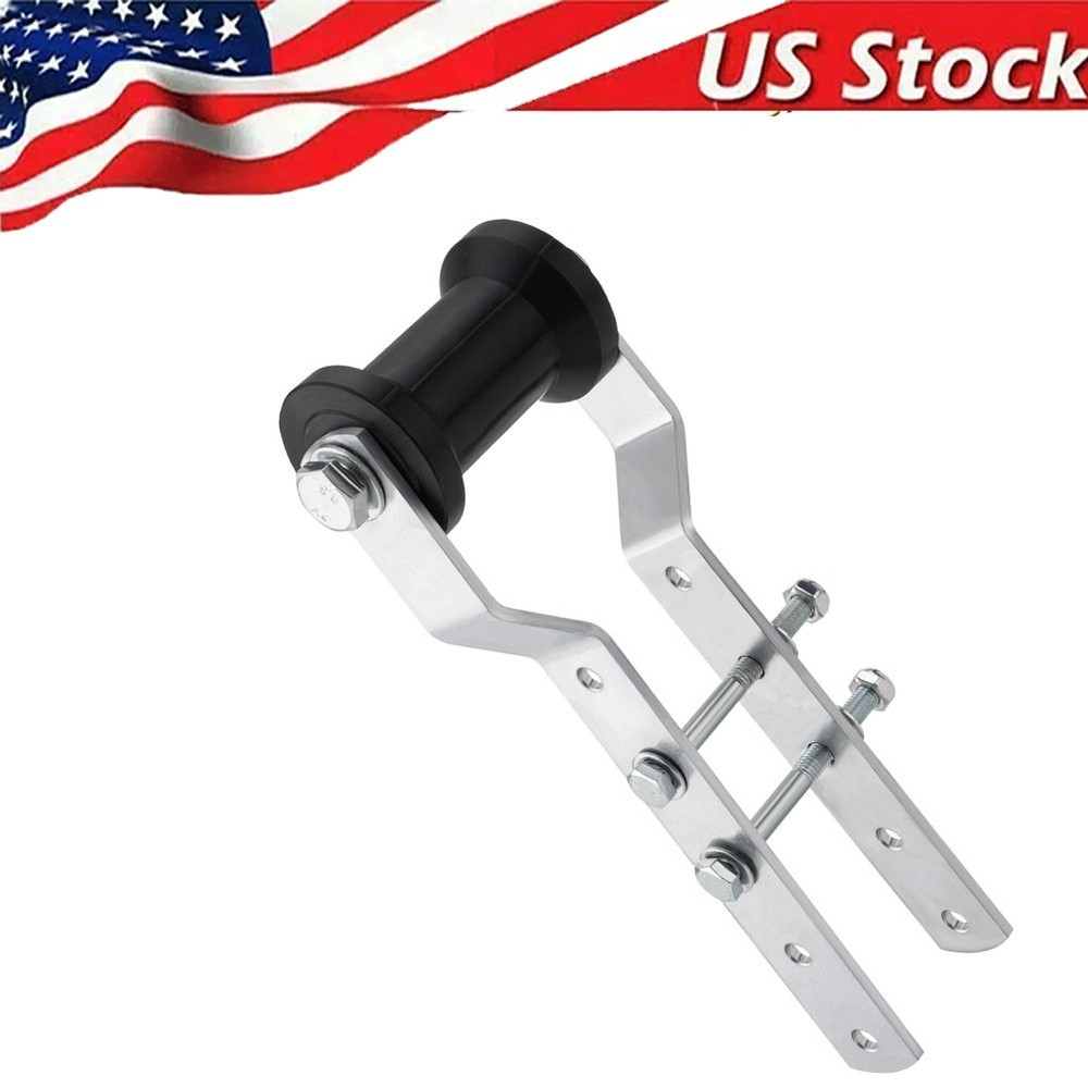 4" Adjustable Keel Roller with Panel Bracket Assembly for 2" Tongue Heavy Duty