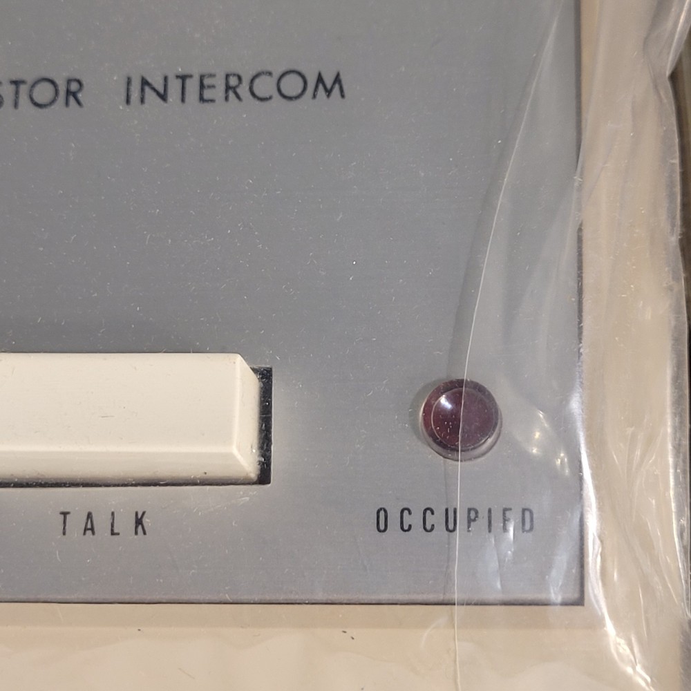 Vintage Aiphone LC-5S Loudspeaker Intercom System Microphone Transistor Speaker