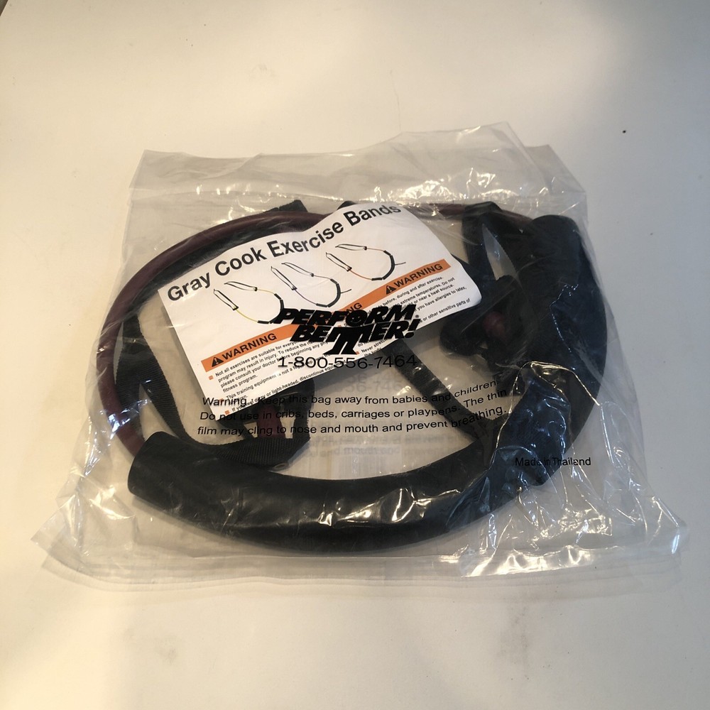 Perform Better Gray Cook Exercise Bands Level 3 Magenta