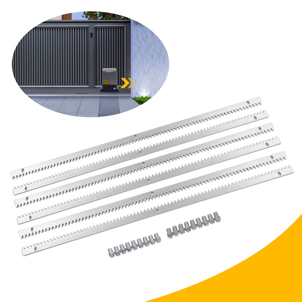 4400lbs Automatic Sliding Gate Opener Motor with 2 Remote Controls