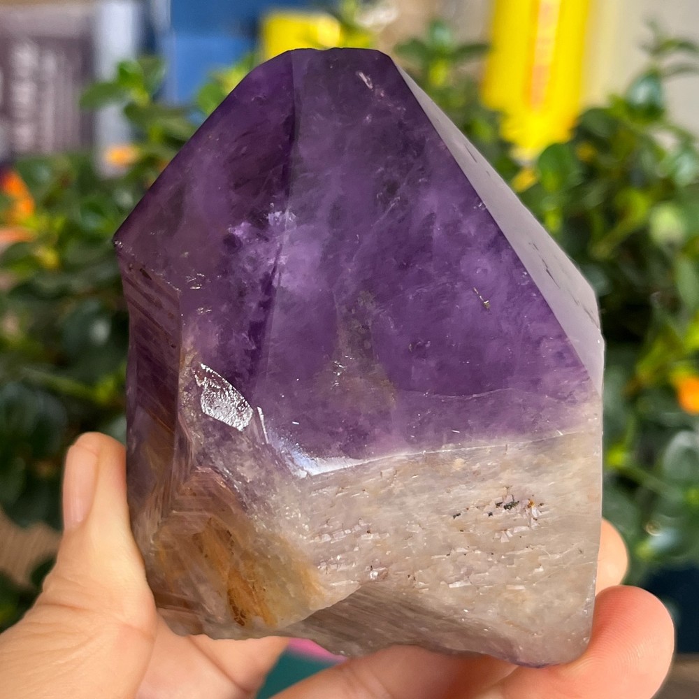 467g Natural Amethyst geode quartz clustercrystal specimen Healing