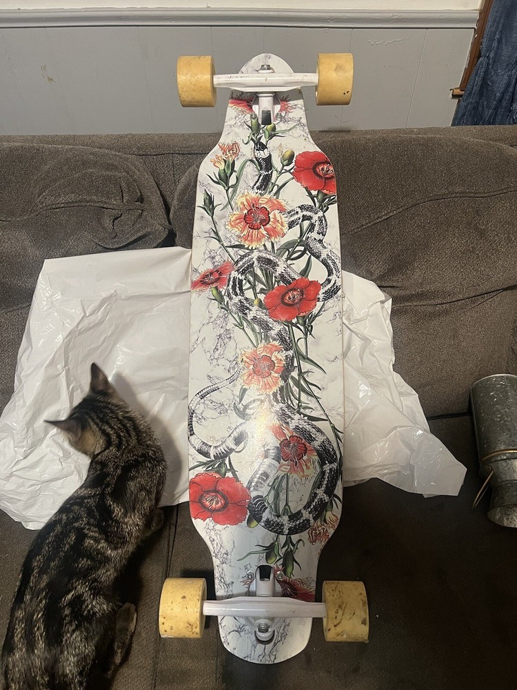 Mercer 36” drop through longboard -complete