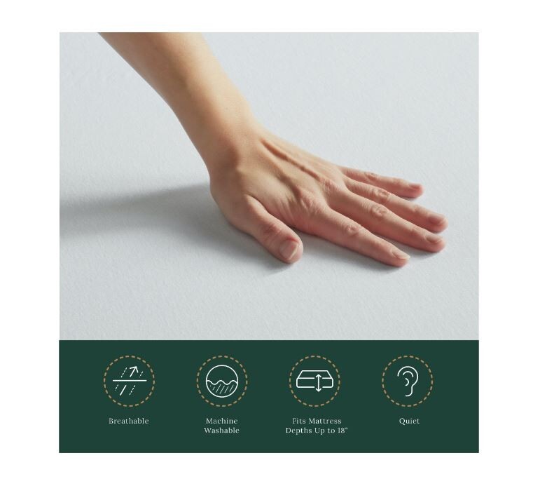Rest Haven Jersey Top Mattress Protector - Twin Size - T4103371