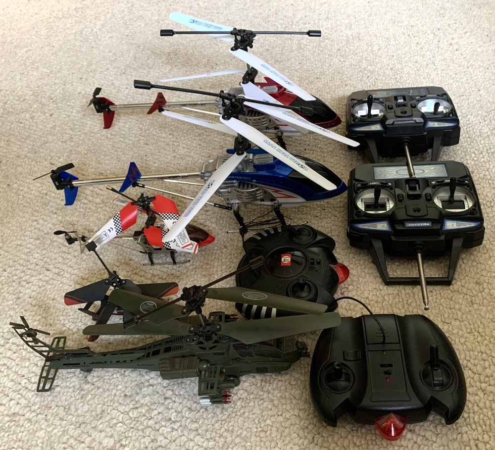 RC Helicopter Bundle For Parts!