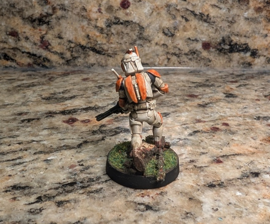 Star Wars Legion 2.0 Clone Commander Cody Pro Painted READ