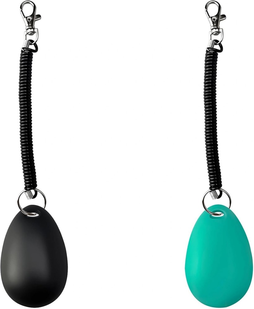 ABSONE Dog Training Clicker w/ Wrist Strap 2 Pack
