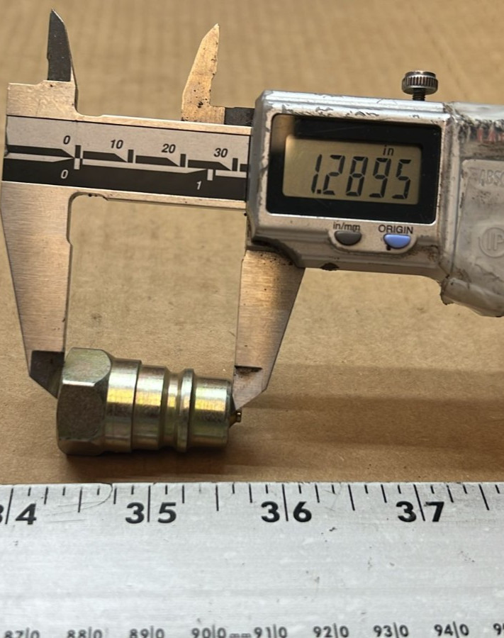 LOT OF 2 Tomco Hydraulic Quick Connect Coupling