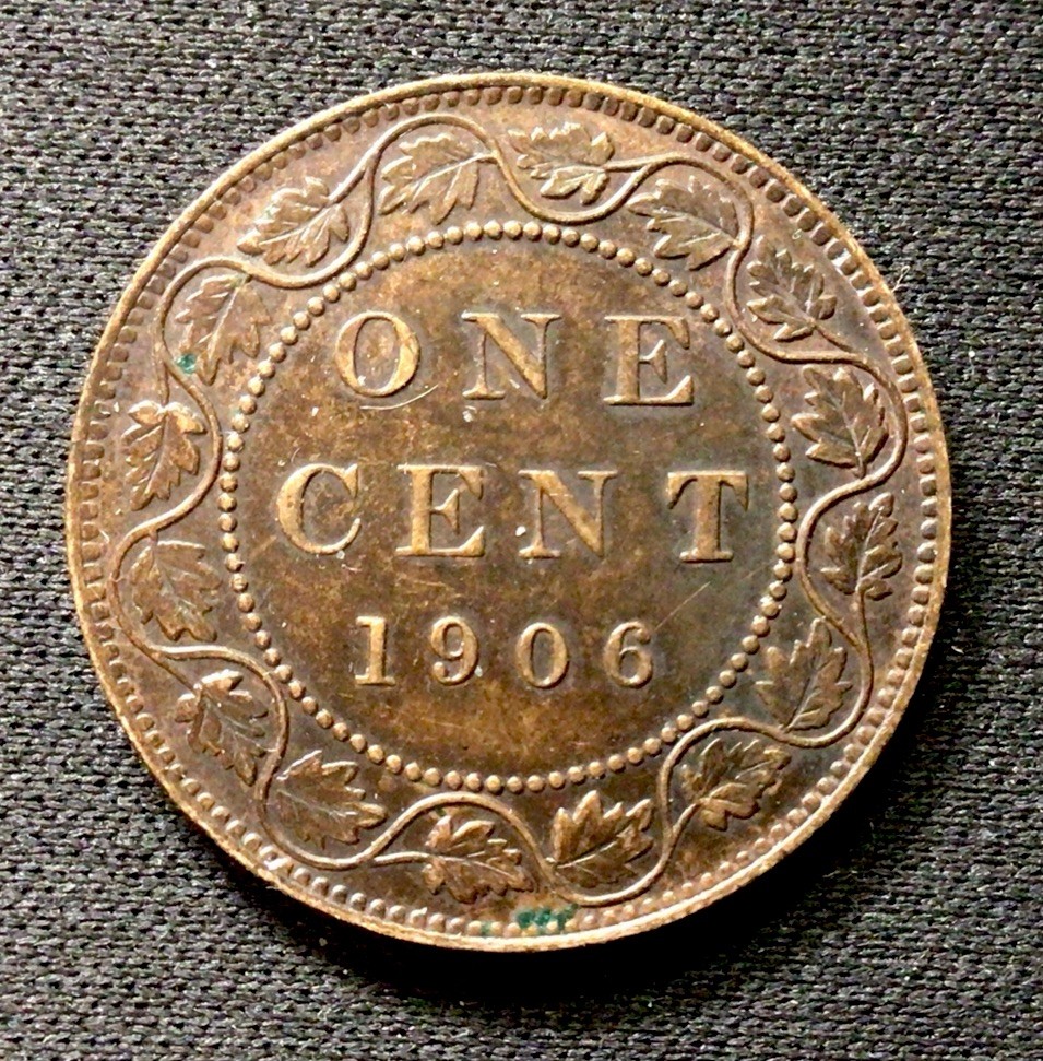 1906 Canada One Cent! ENN Coins