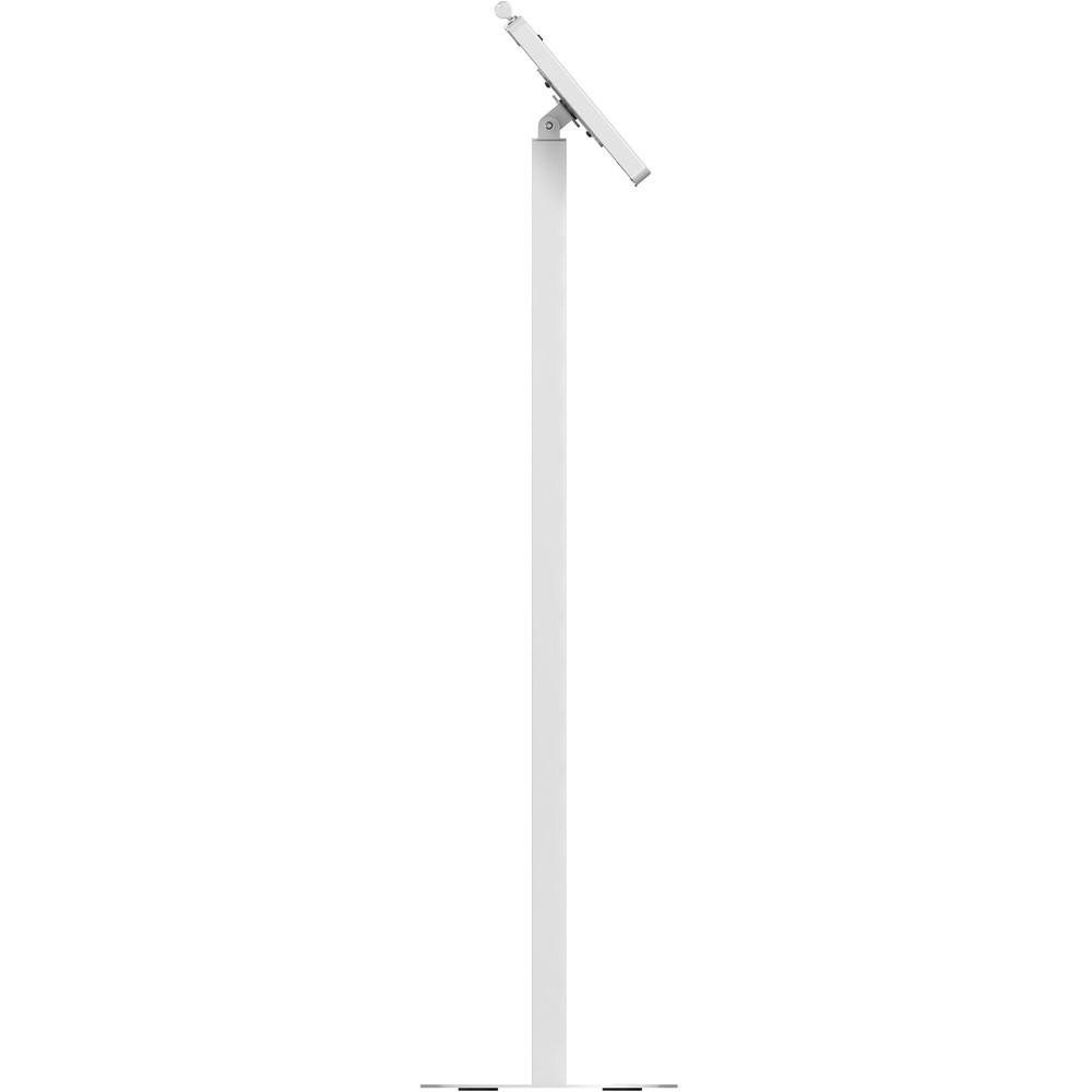 CTA Digital Floor Stand with Security Enclosure for 9.7"-11" Tablets White